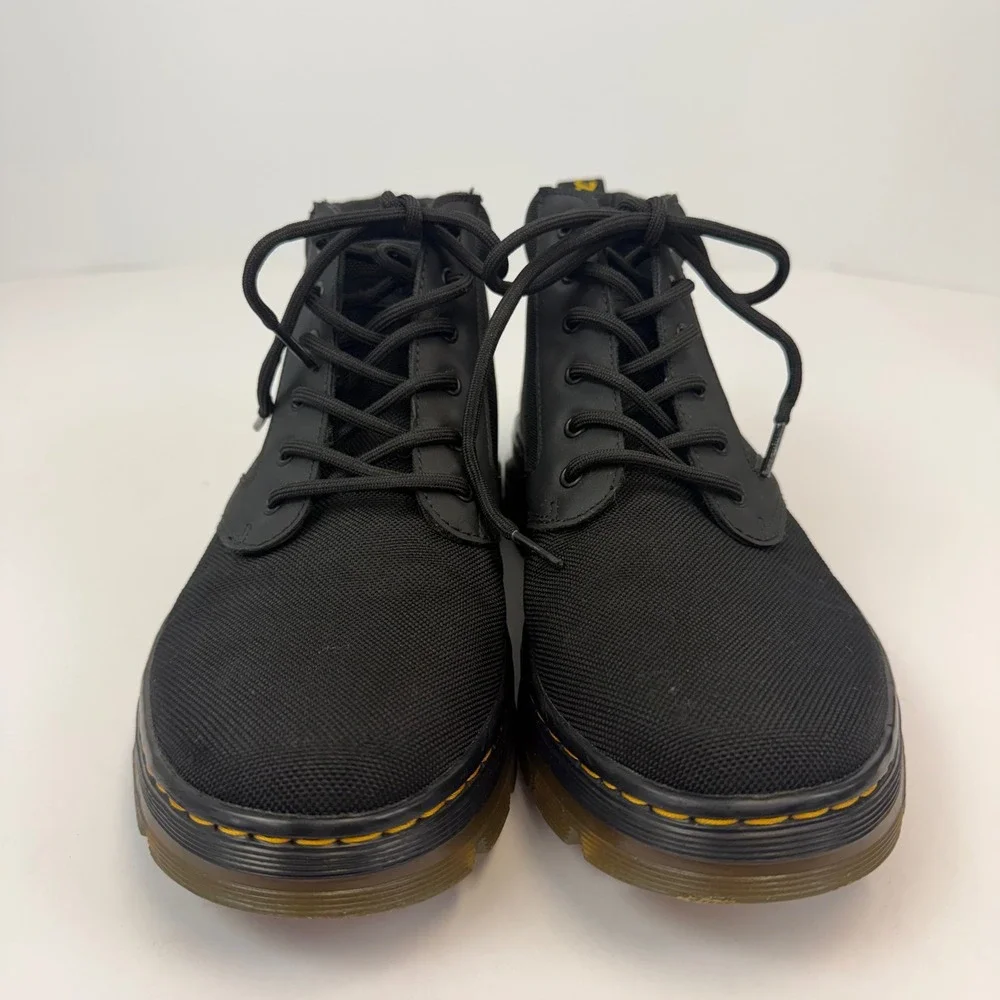 Dr. Martens Bonny Black Nylon Utility Boots Mens 10 Chukka AW004